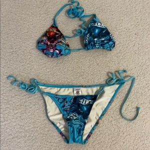 Exclusive Ed Hardy Swim Swimsuit! Size Large.
